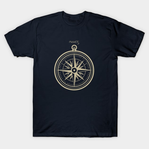 Marine nautical boat compass T-Shirt by jjmpubli